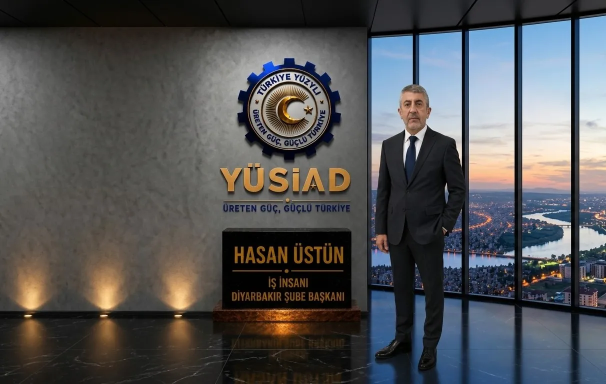 Hasan Üstün, YÜSİAD Diyarbakır Şube Başkanı Oldu