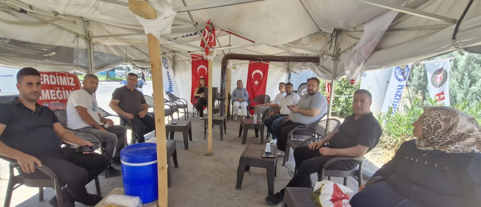 Diyarbakır'da İşçi Kıyımı: 45 Derece Sıcakta 763 Gündür Adalet Bekliyorlar - Fotoğraf Galerisi 2